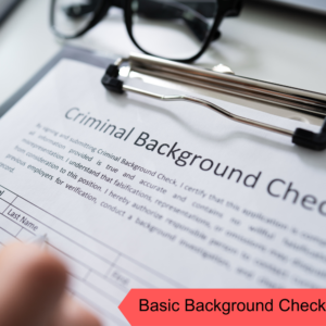 Basic Background Check